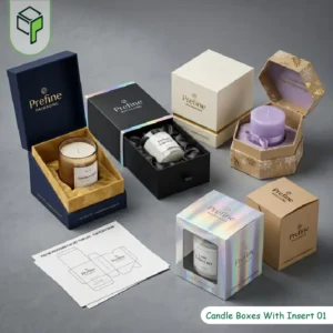 Custom Candle Boxes With Inserts