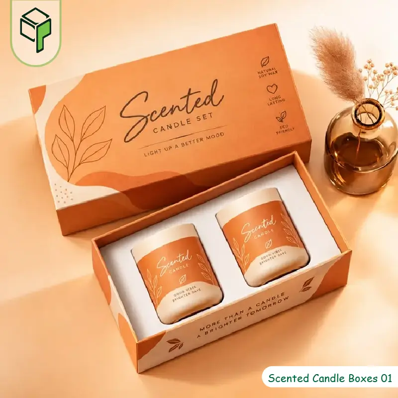 Custom Scented Candle Boxes